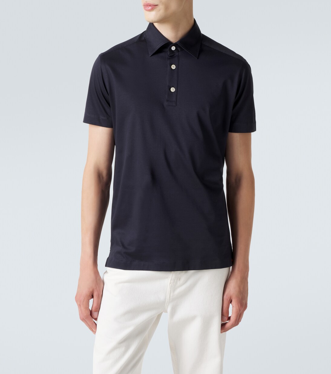 Cotton polo shirt | Kiton