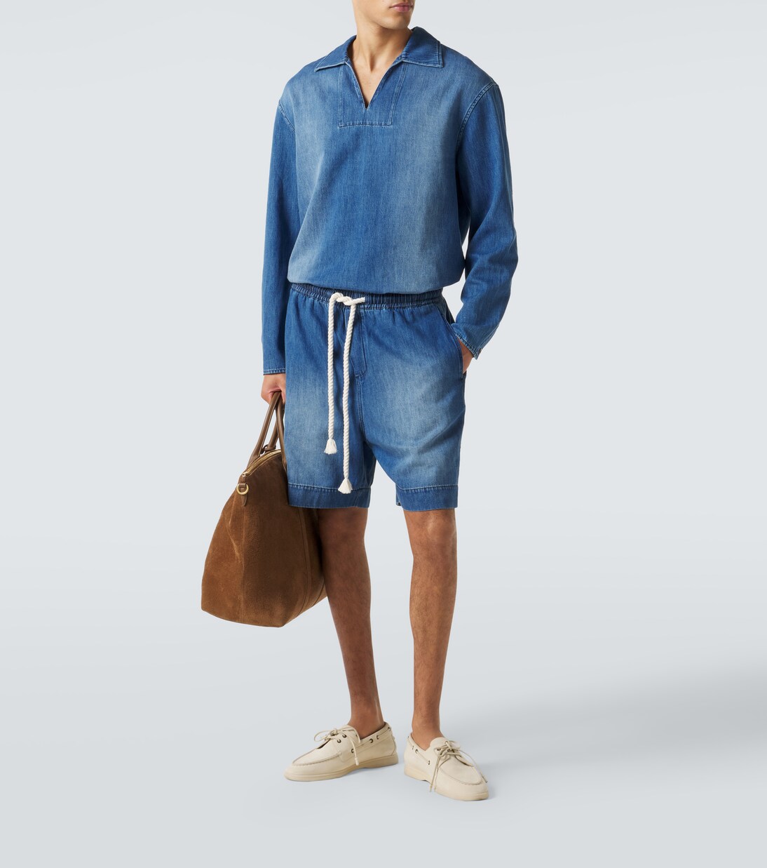 Denim overshirt | Commas