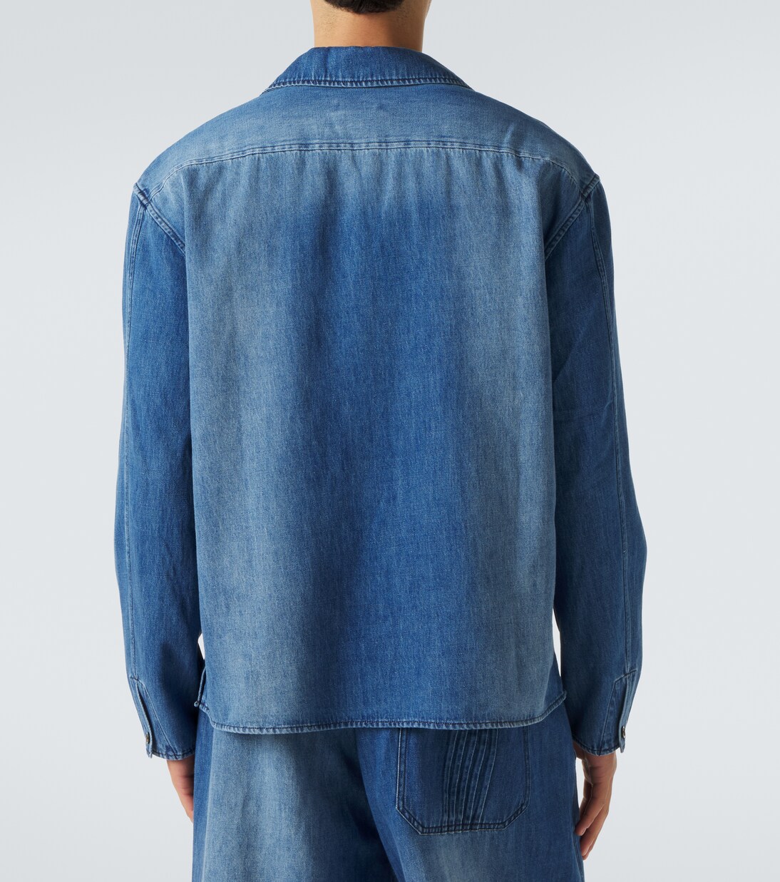 Denim overshirt | Commas