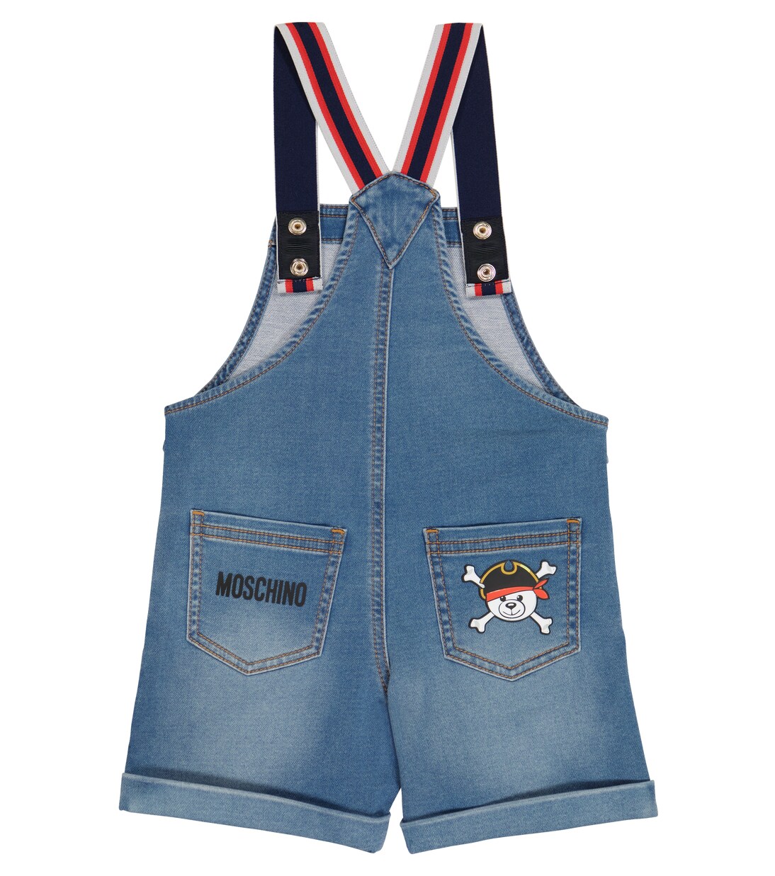 Baby denim overalls | Moschino Kids