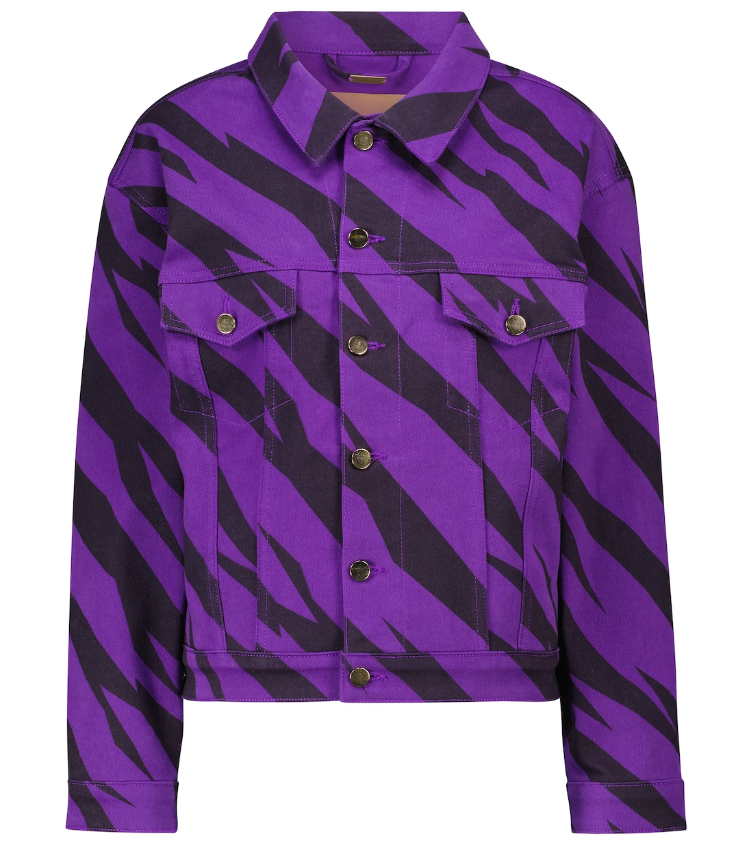 Bedruckte Jeansjacke | Alexandre Vauthier