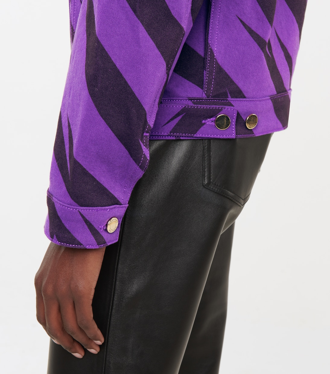 Bedruckte Jeansjacke | Alexandre Vauthier