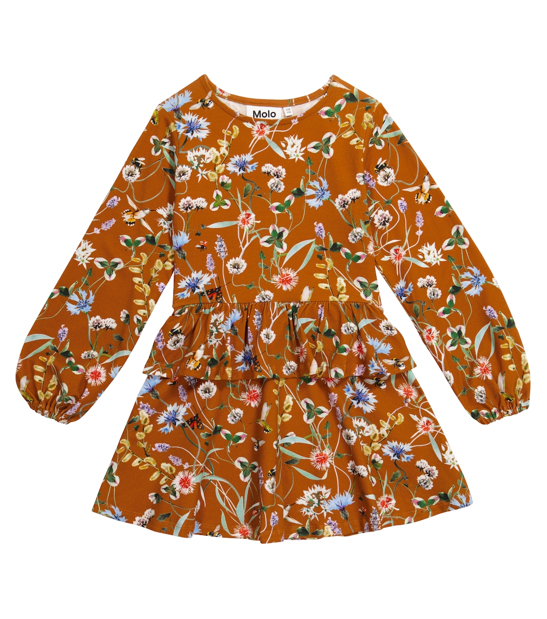 Robe Christabelle en coton mélangé à fleurs | Molo