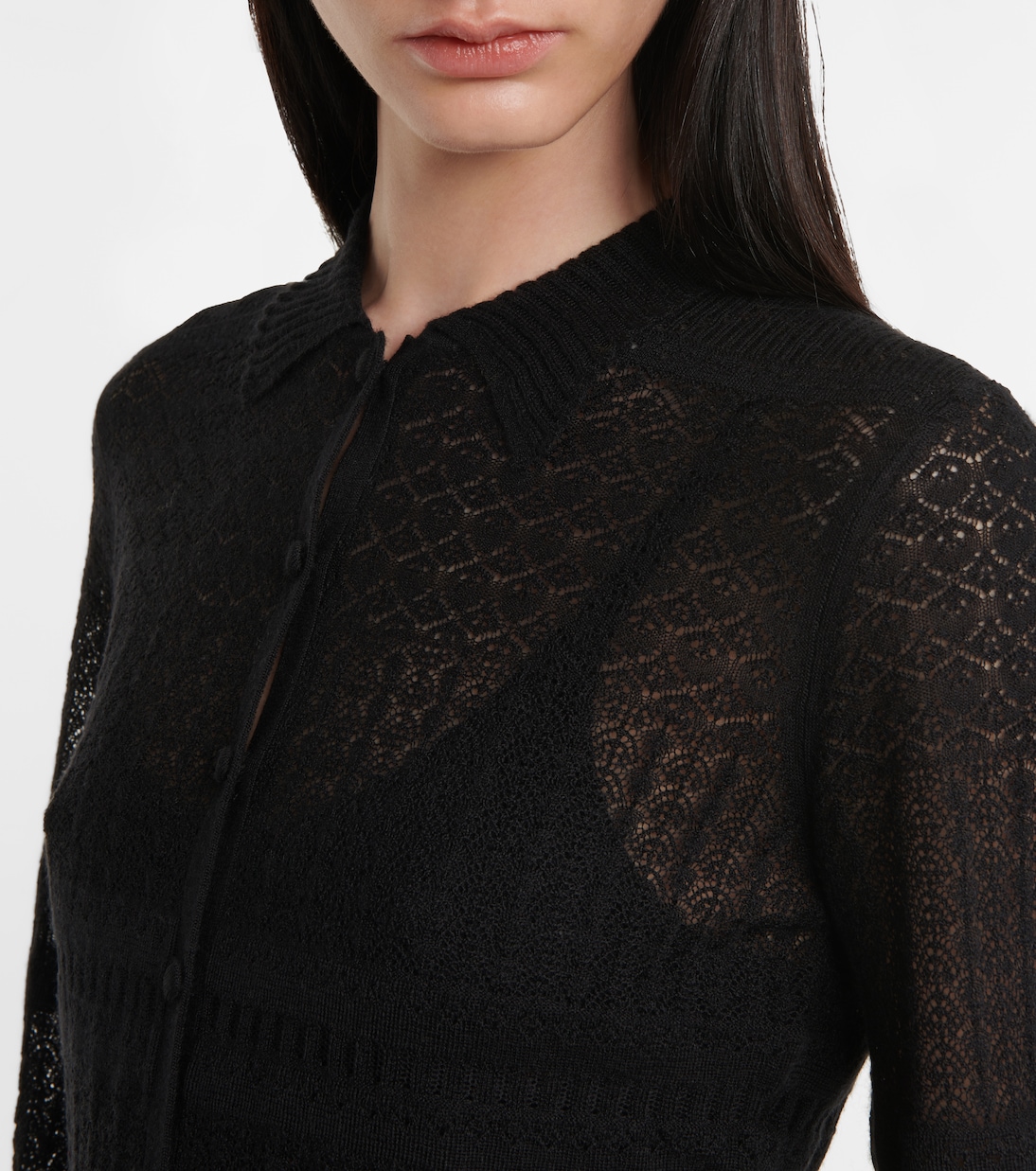 Hemd aus Wolle, Kaschmir und Seide | Chloé