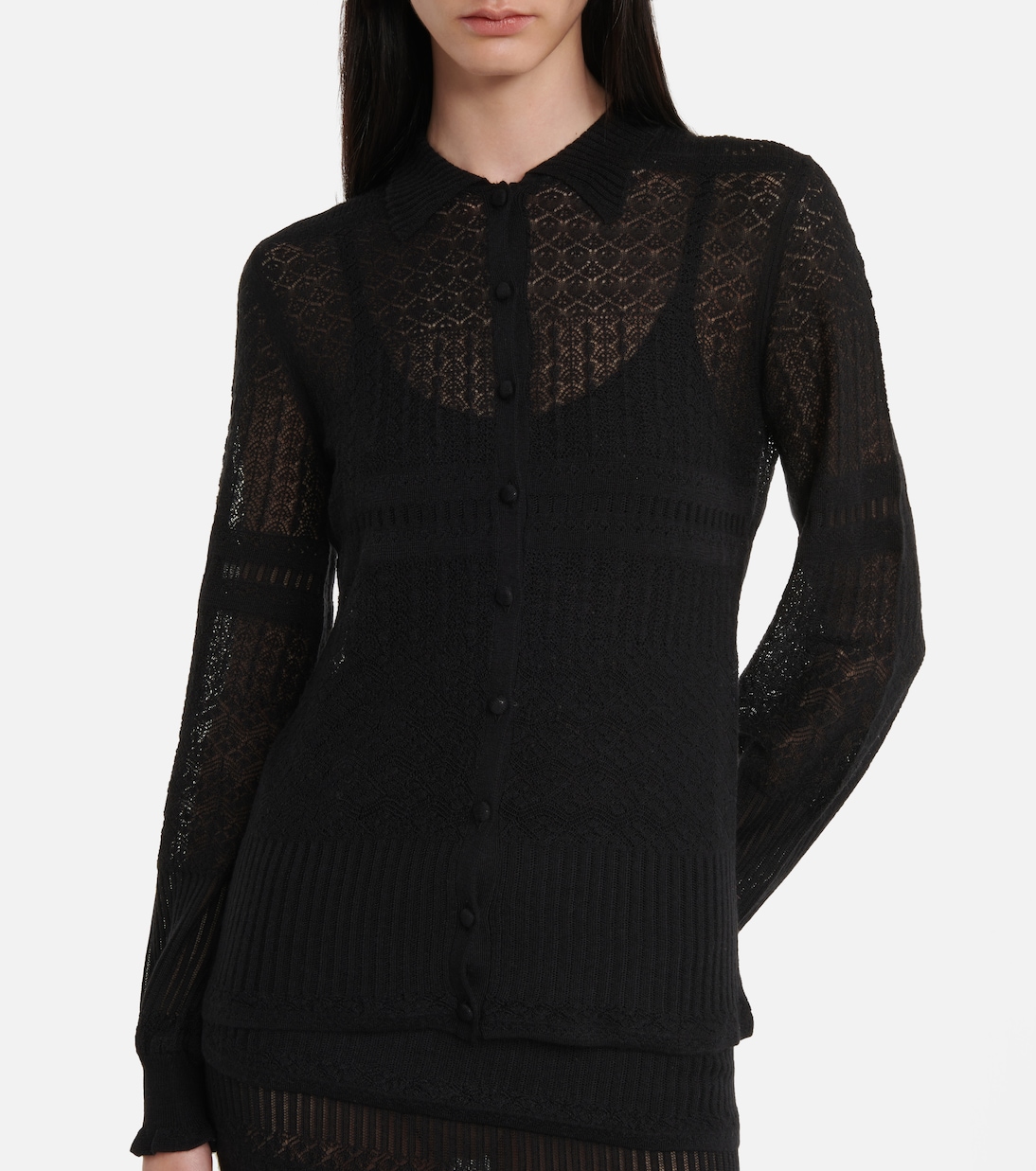 Hemd aus Wolle, Kaschmir und Seide | Chloé