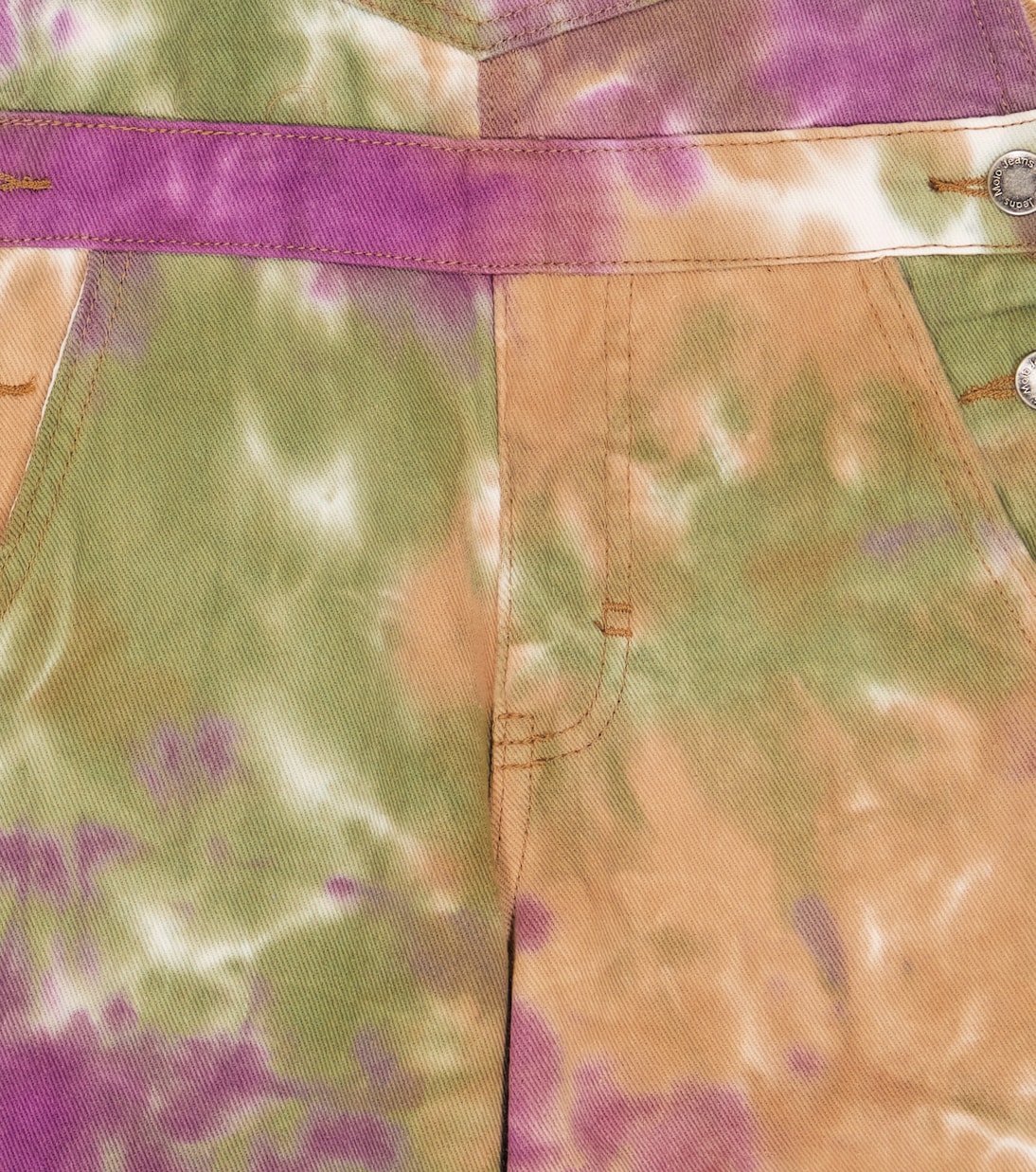 Aer tie-dye denim overalls | Molo