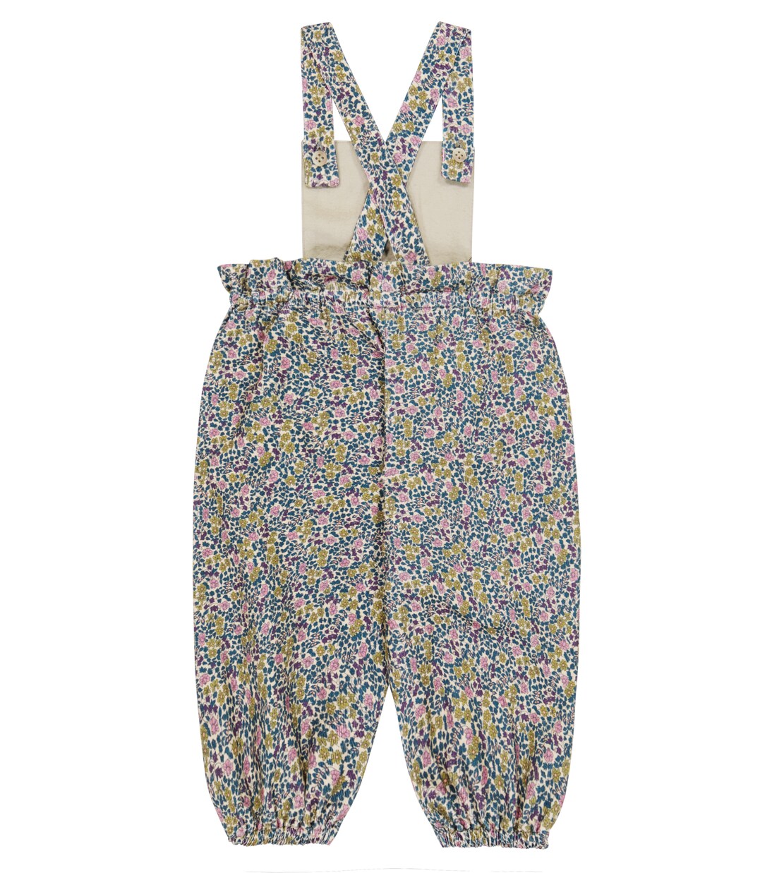 Baby Papaye floral overalls | Bonpoint