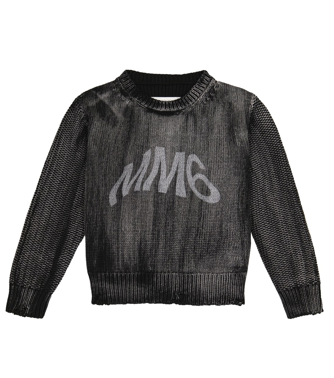 Logo cotton sweater | MM6 Maison Margiela Kids