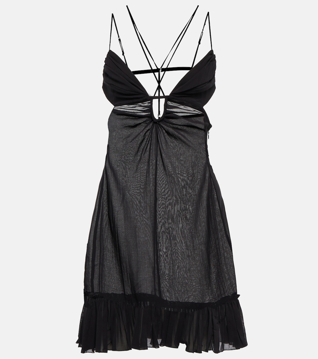 Minikleid aus Baumwolle | Nensi Dojaka