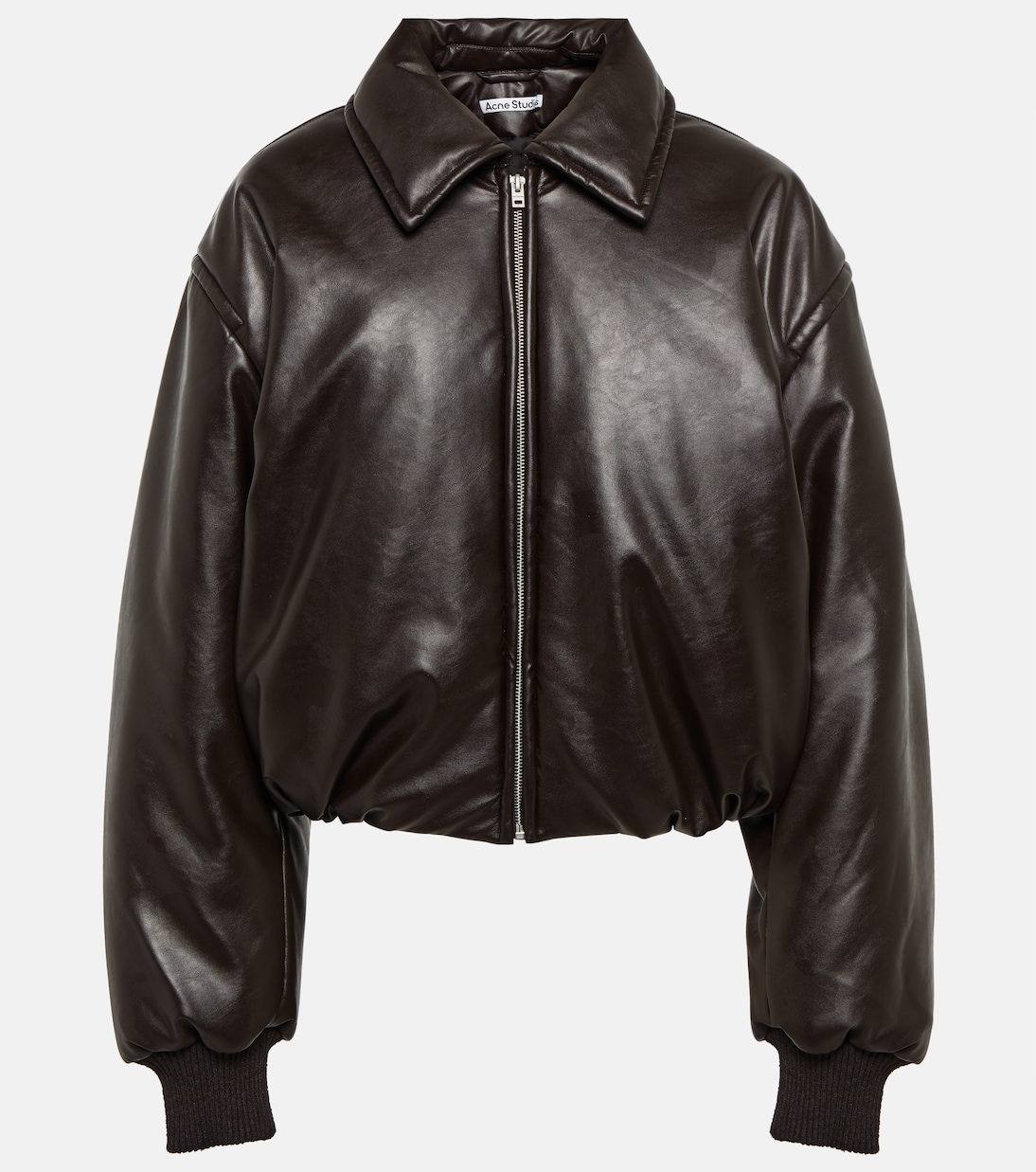 Padded coated jersey bomber jacket | Acne Studios