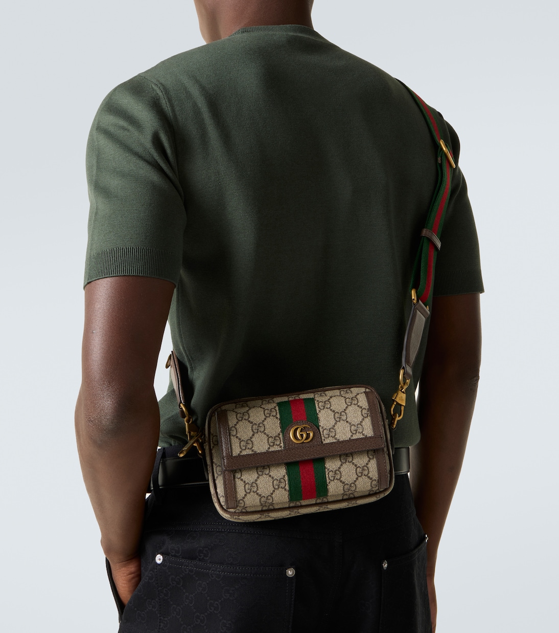 Crossbody Bag Ophidia GG Supreme Mini aus Canvas | Gucci