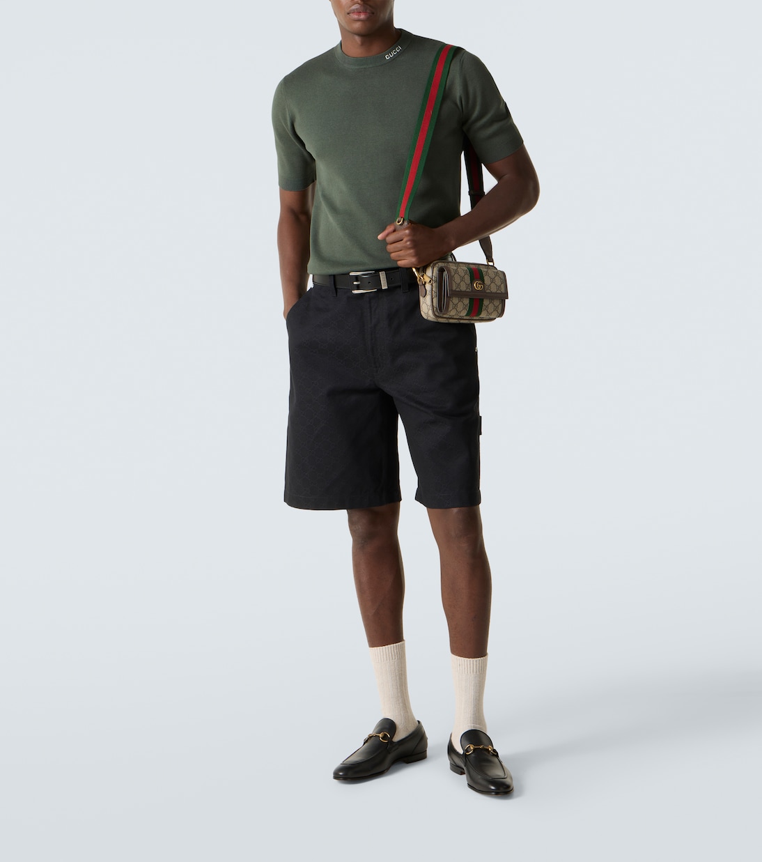 Crossbody Bag Ophidia GG Supreme Mini aus Canvas | Gucci