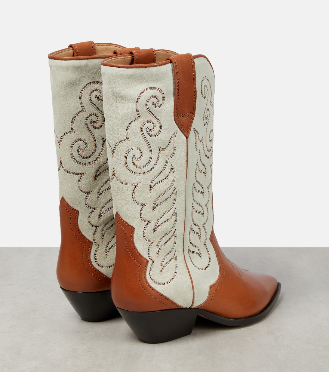 Duerto embroidered leather boots | Isabel Marant