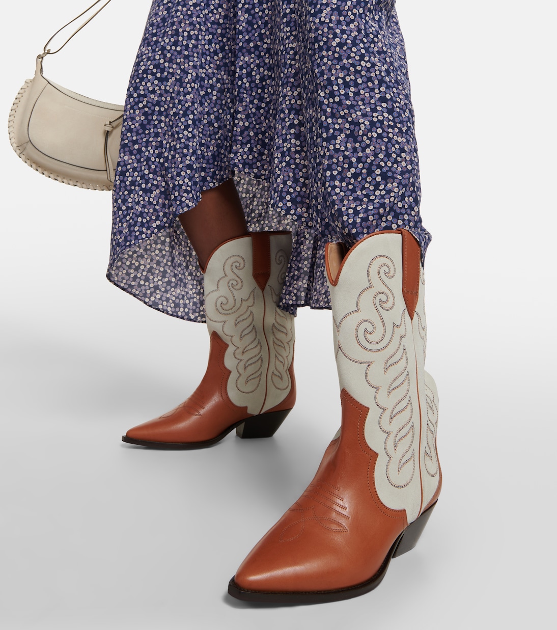 Duerto embroidered leather boots | Isabel Marant