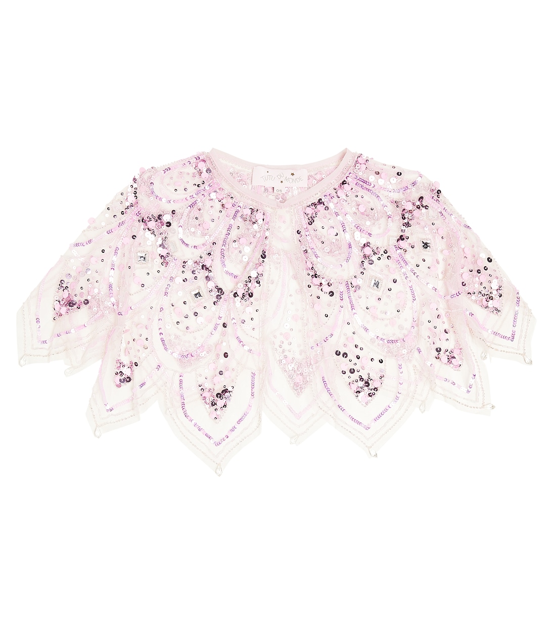 Aura Glow embellished tulle cape | Tutu Du Monde