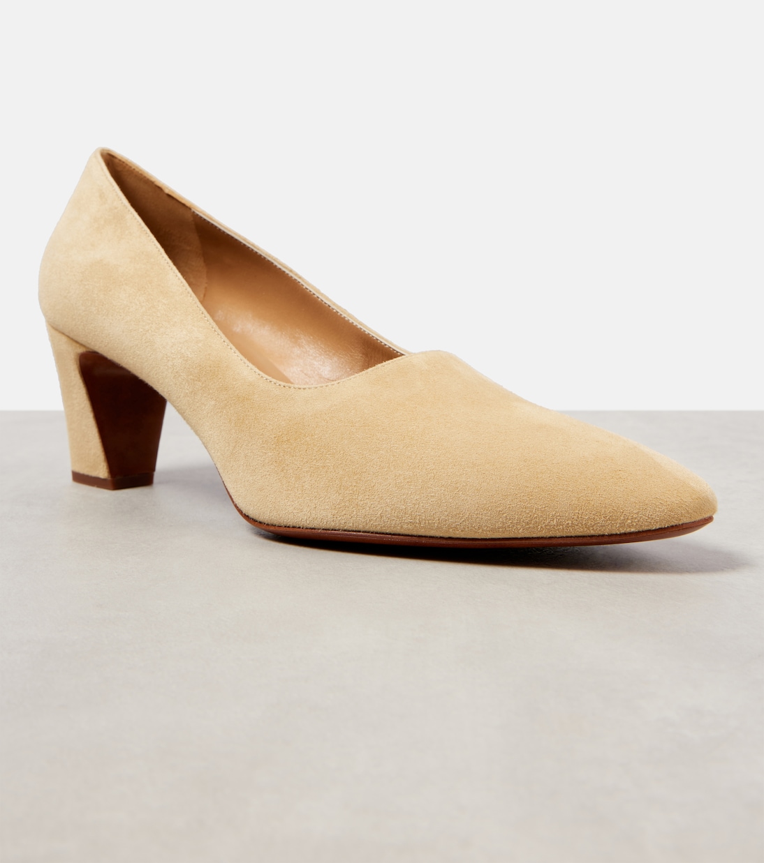 Pumps Marta 65 aus Veloursleder | The Row