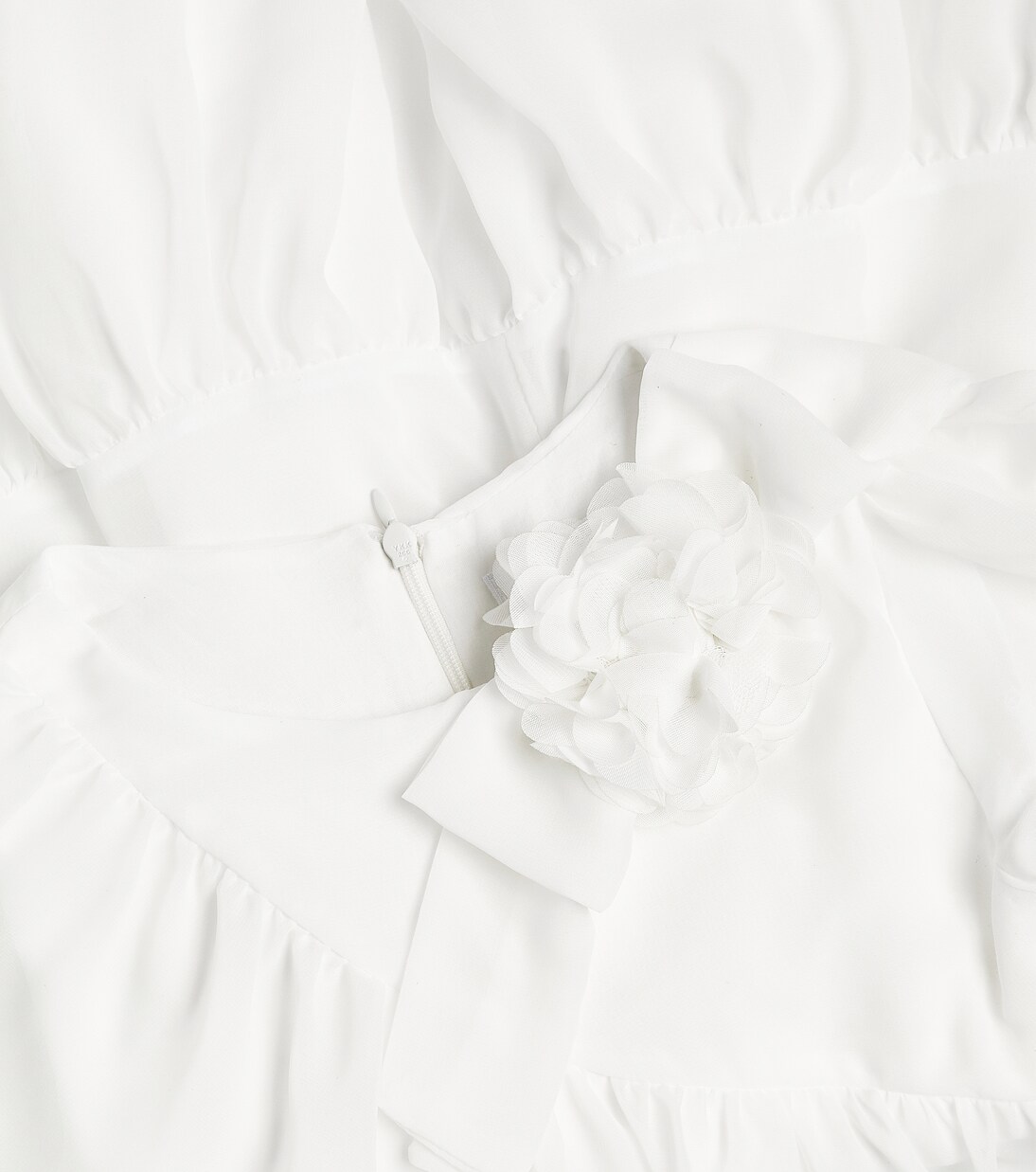 Bow-detail tulle dress | Patachou