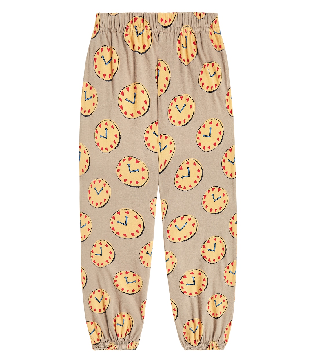 Watch printed cotton sweatpants | Jellymallow
