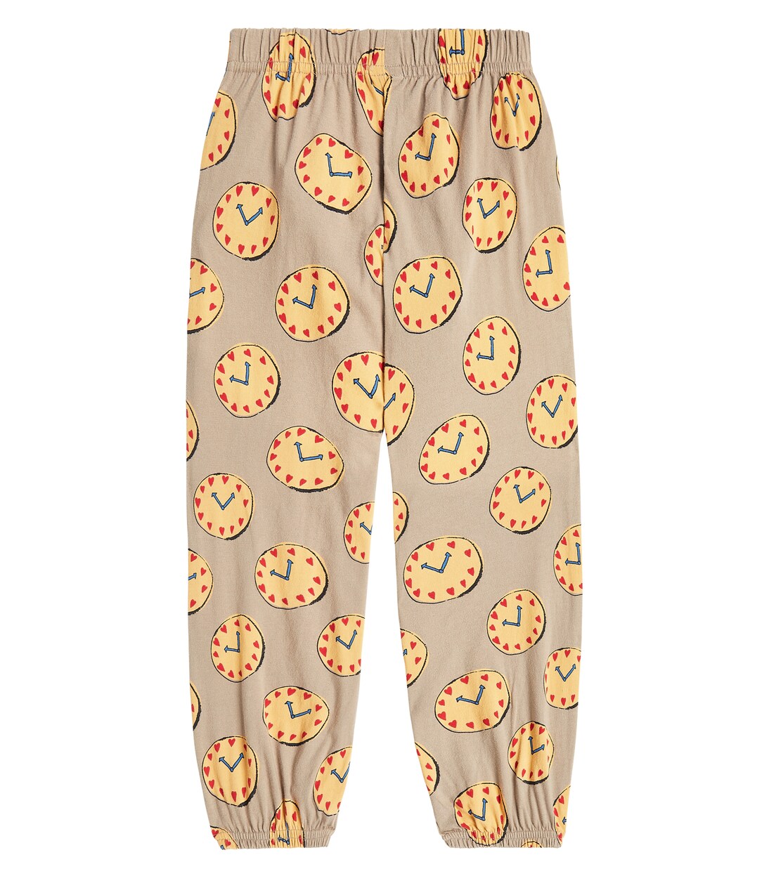 Watch printed cotton sweatpants | Jellymallow