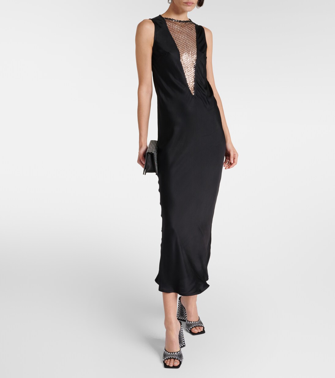 Sequined midi dress | Rotate