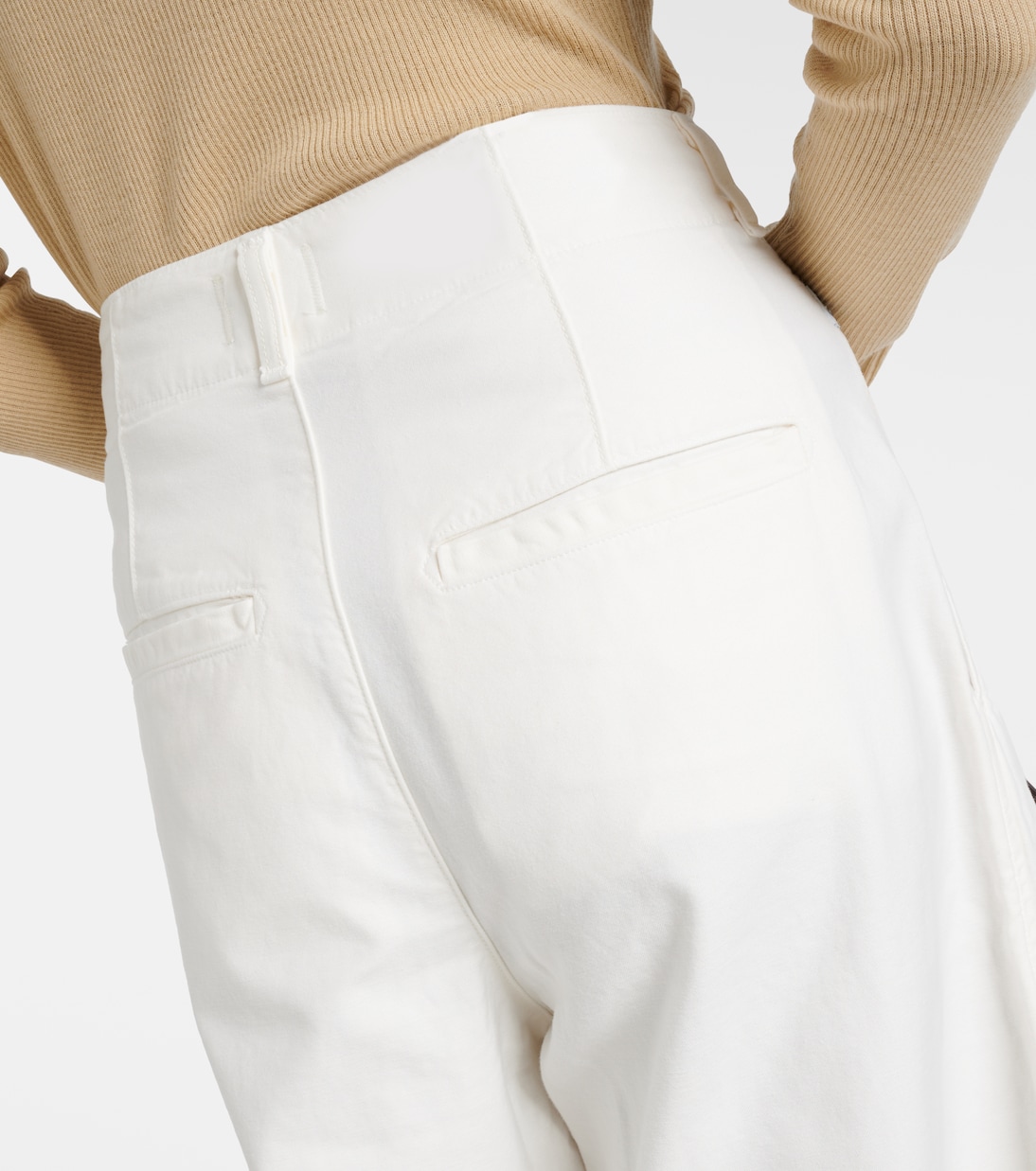 Weite High-Rise-Hose Payton aus Twill | Citizens of Humanity