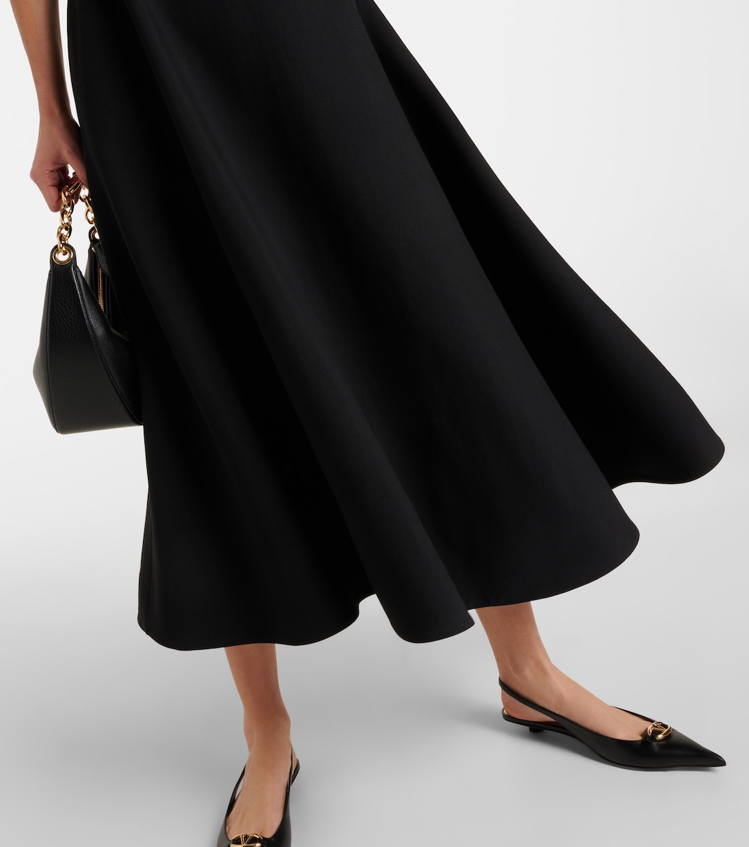 Robe midi évasée | Valentino