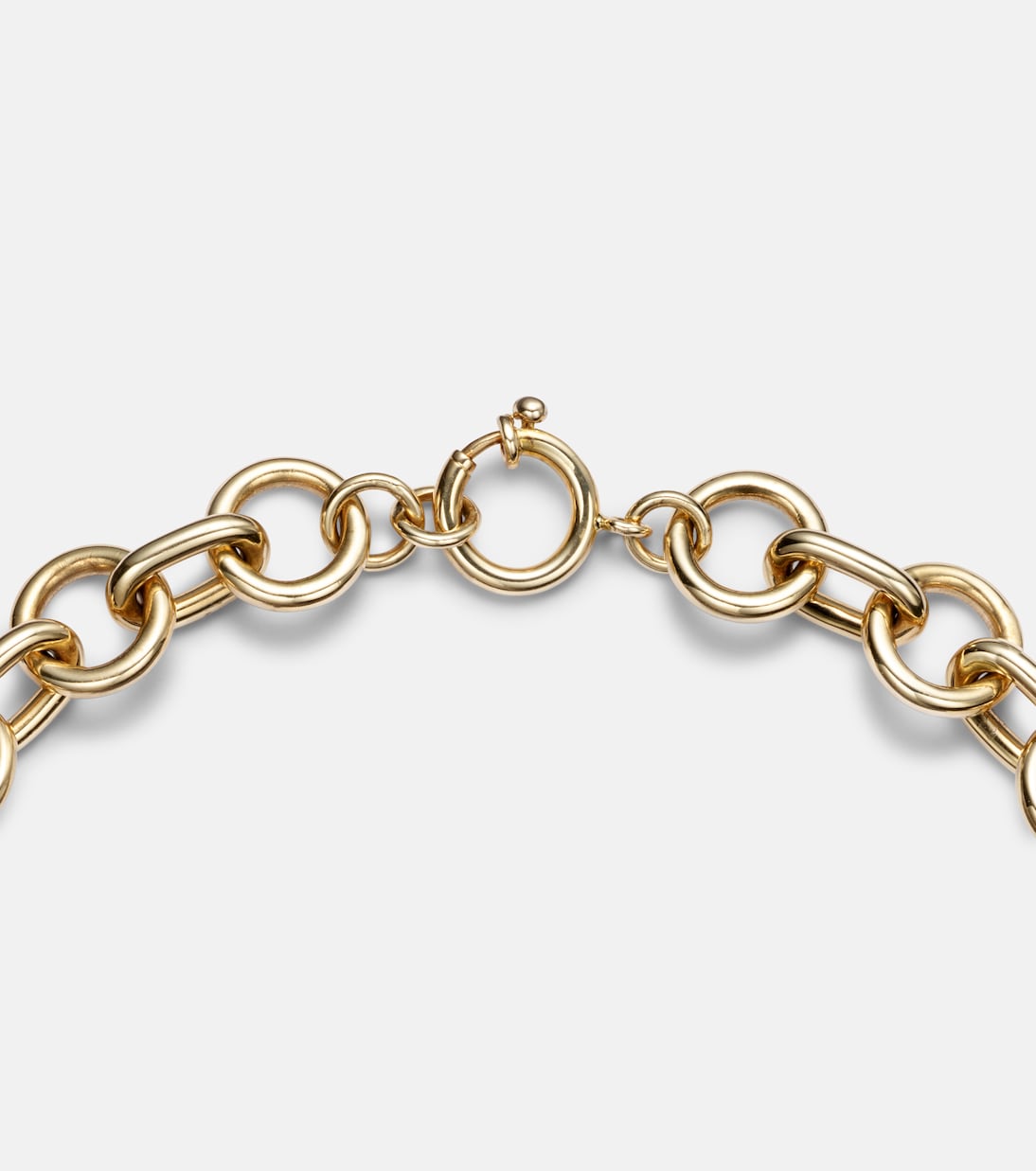 18kt gold chain necklace with diamonds | FoundRae