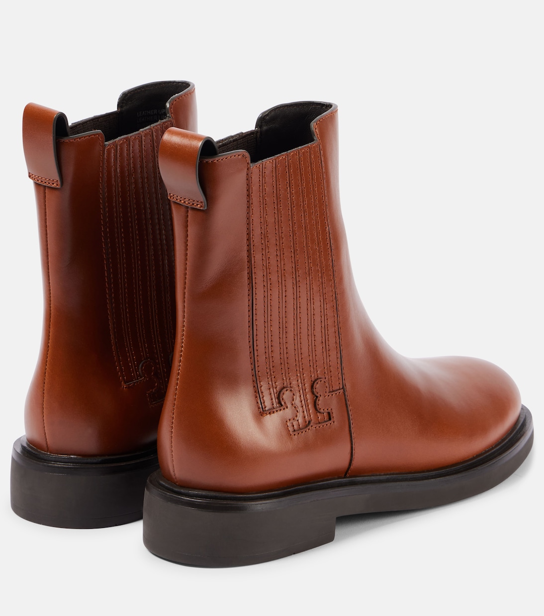 Chelsea Boots T Monogram aus Leder | Tory Burch