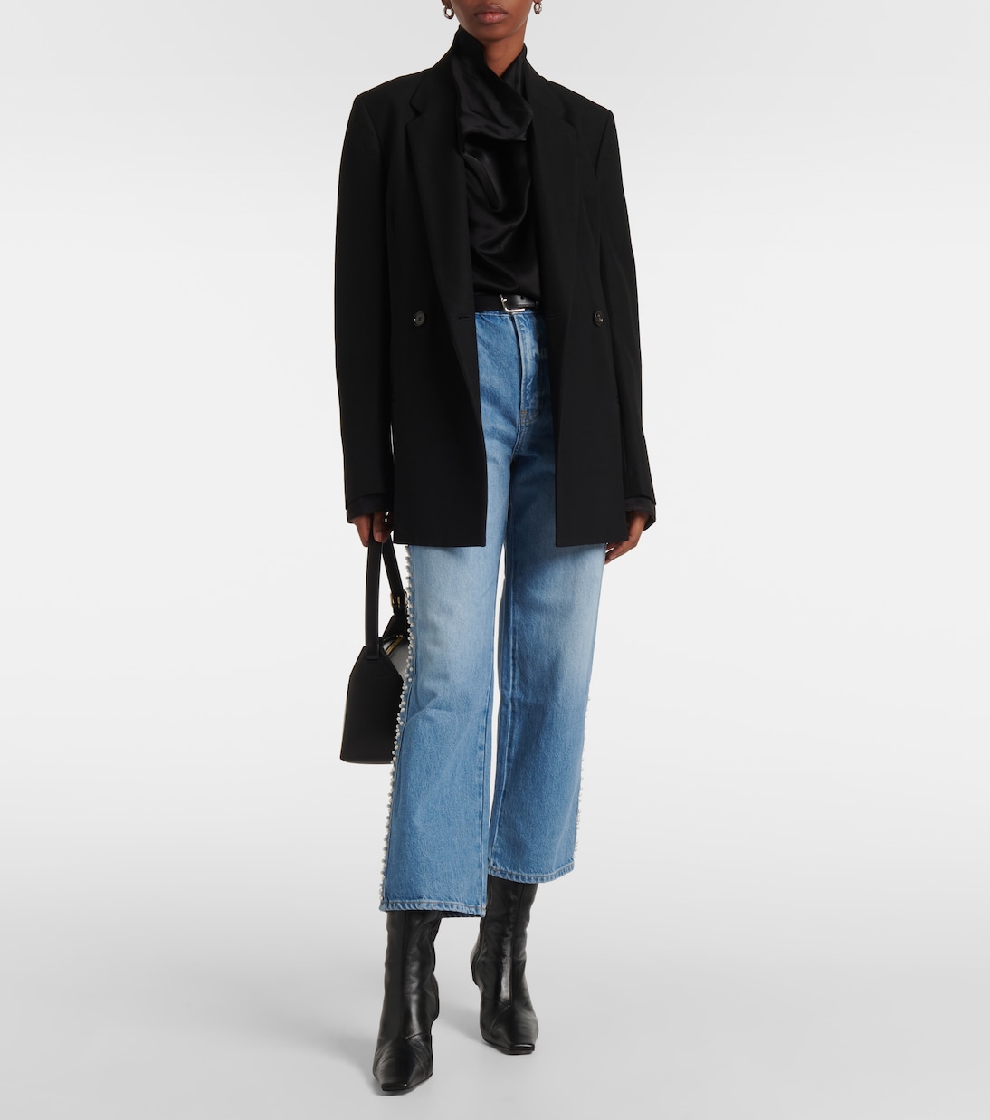 Verzierte Cropped Jeans Atelier Le Jane | Frame