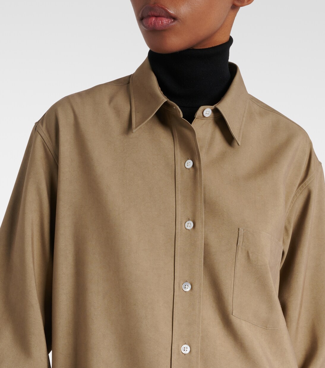 Sveva silk shirt | The Row