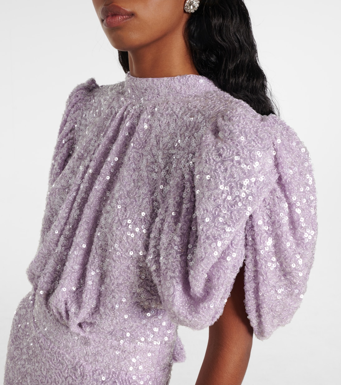 Robe longue à sequins | Rotate