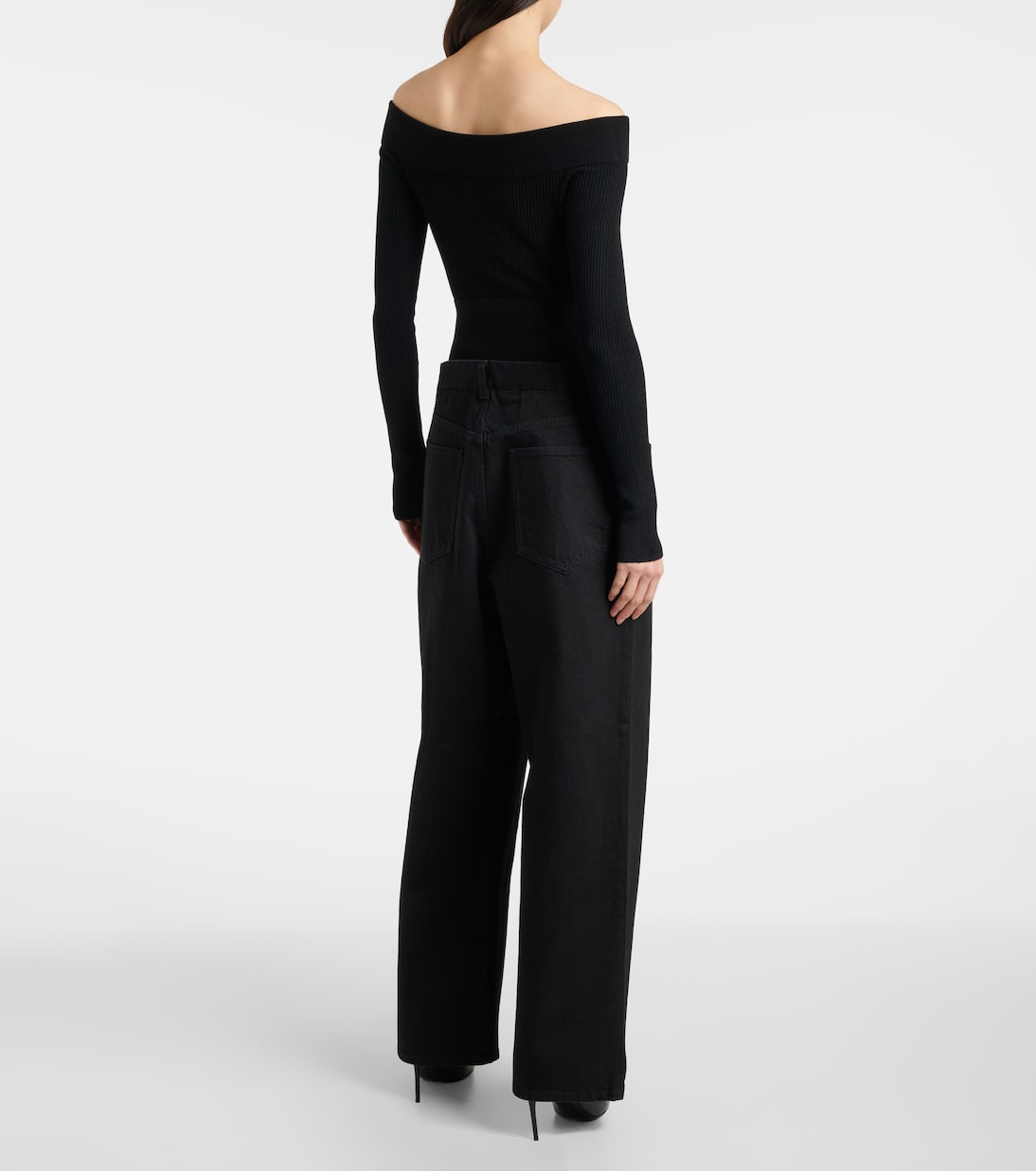 High-Rise Straight Jeans | Alaïa