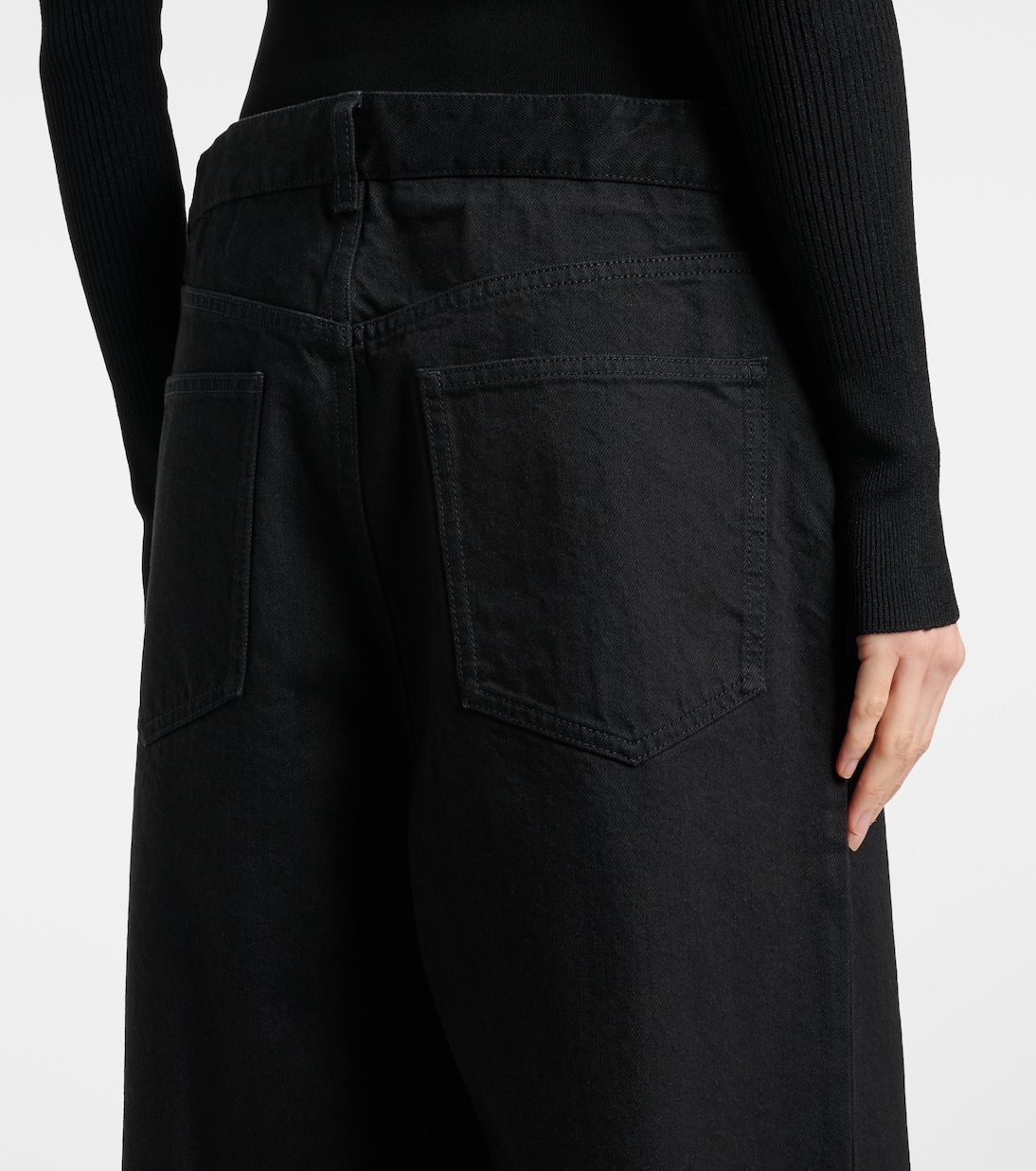High-Rise Straight Jeans | Alaïa