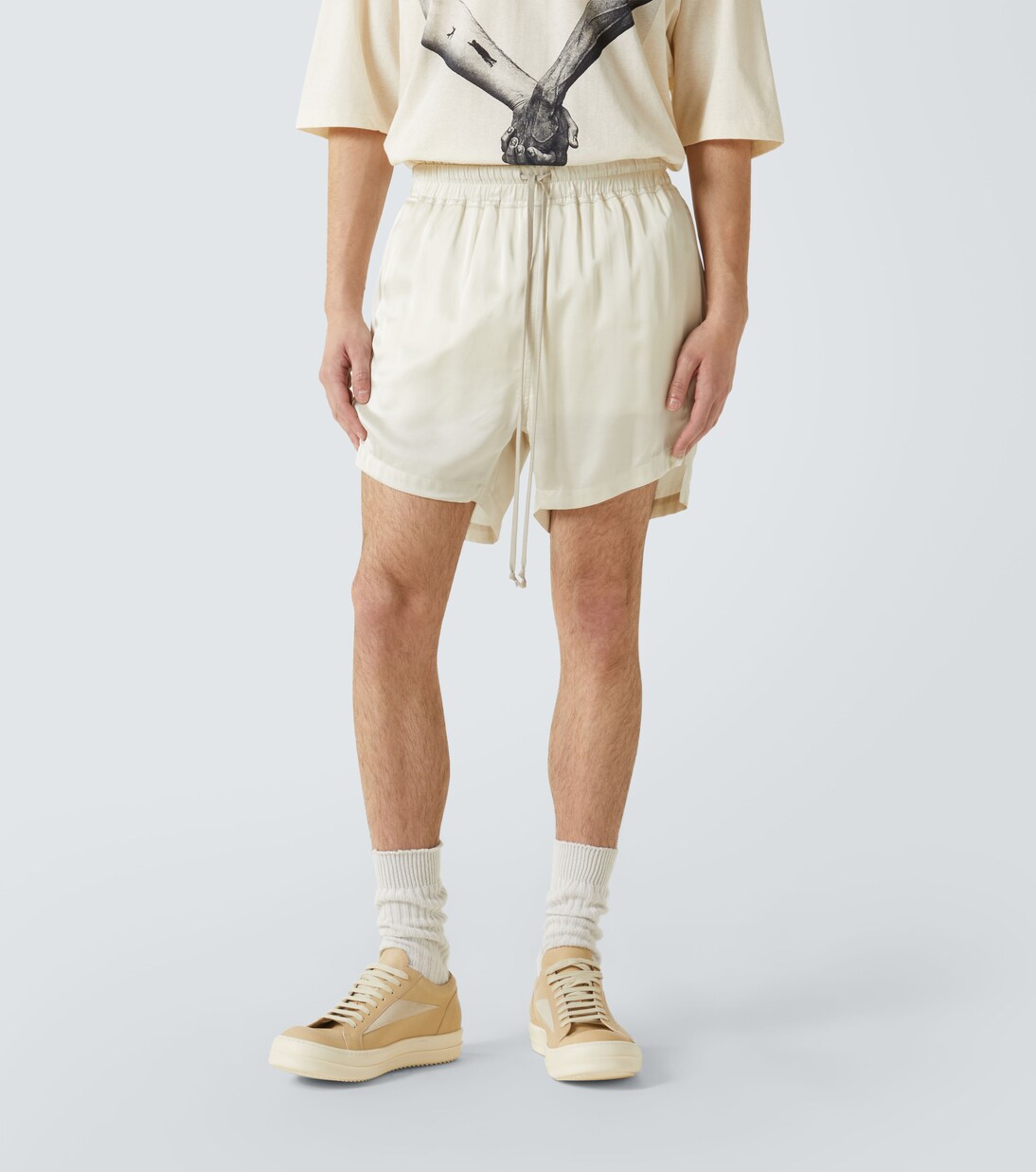 Charmeuse shorts | Rick Owens
