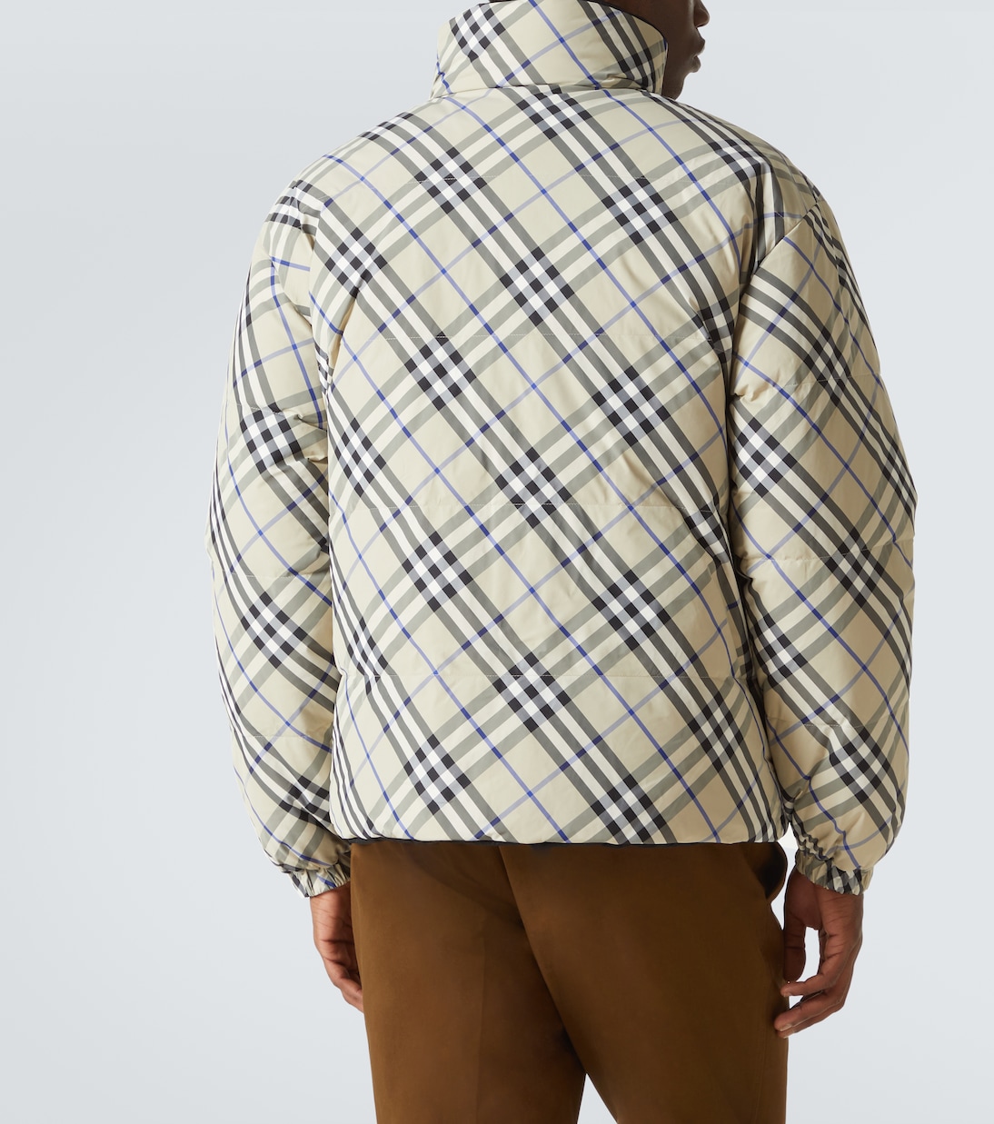 Burberry Check reversible down jacket | Burberry
