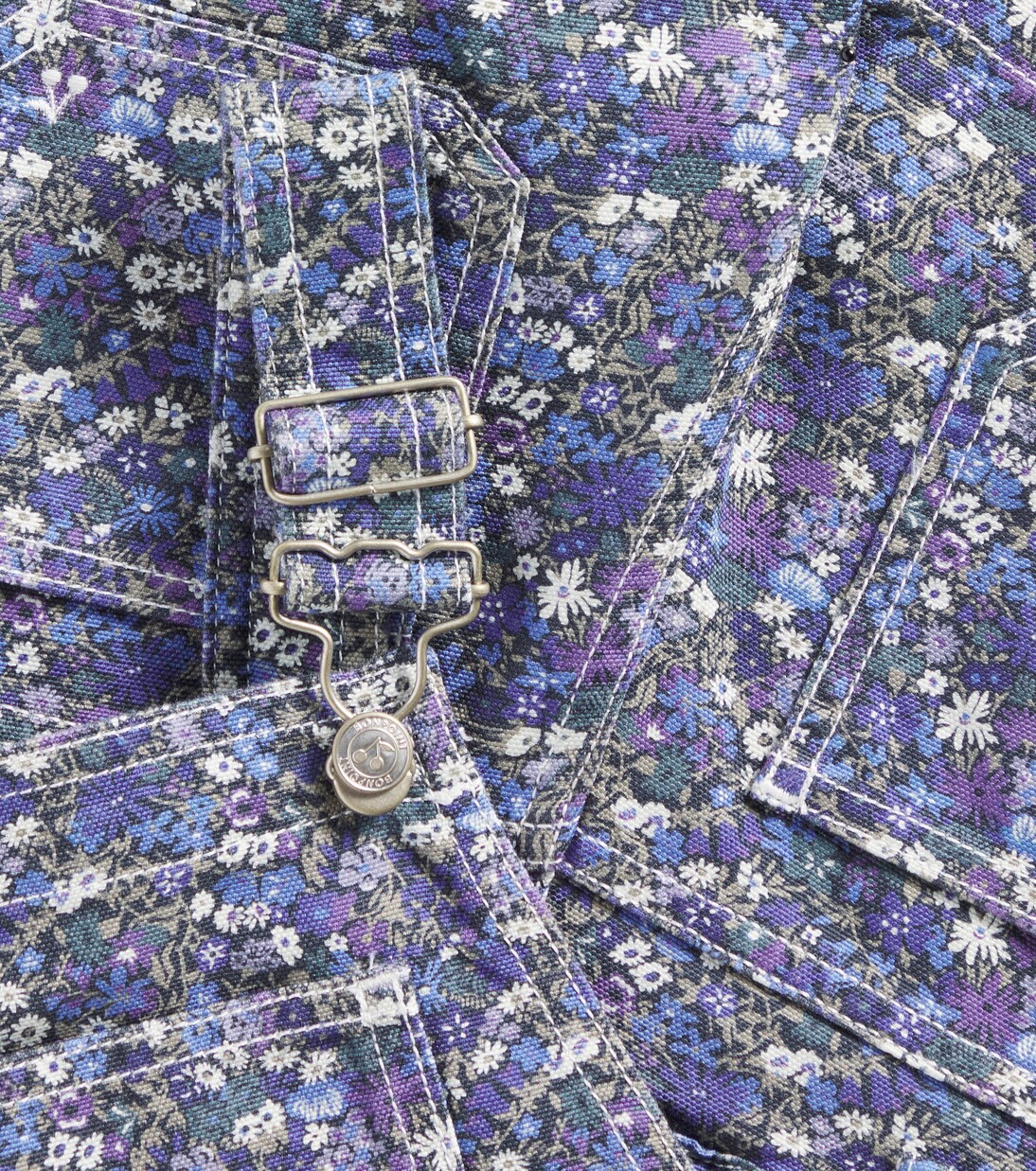 Saga Liberty floral cotton playsuit | Bonpoint