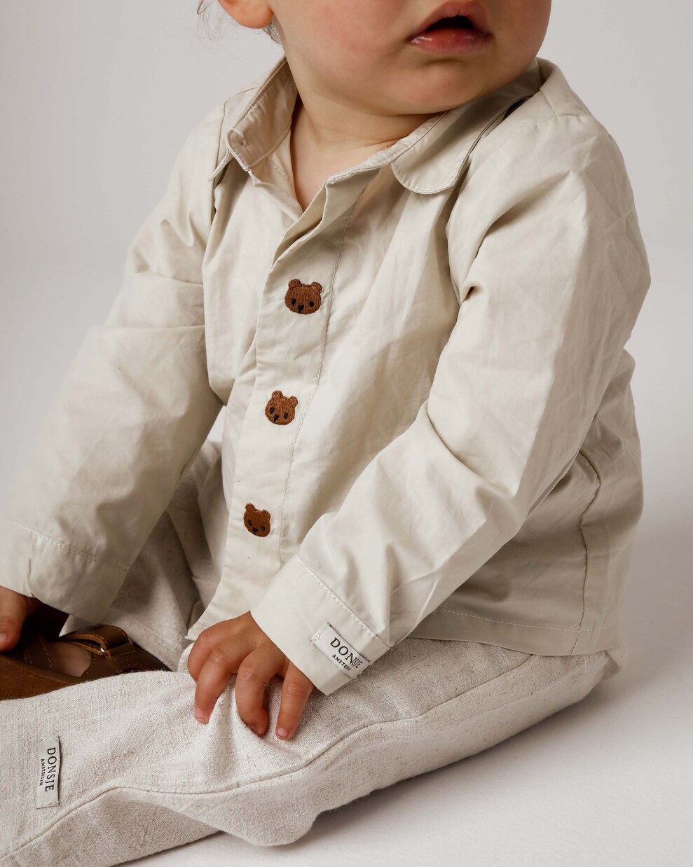 Lauden embroidered cotton shirt | Donsje