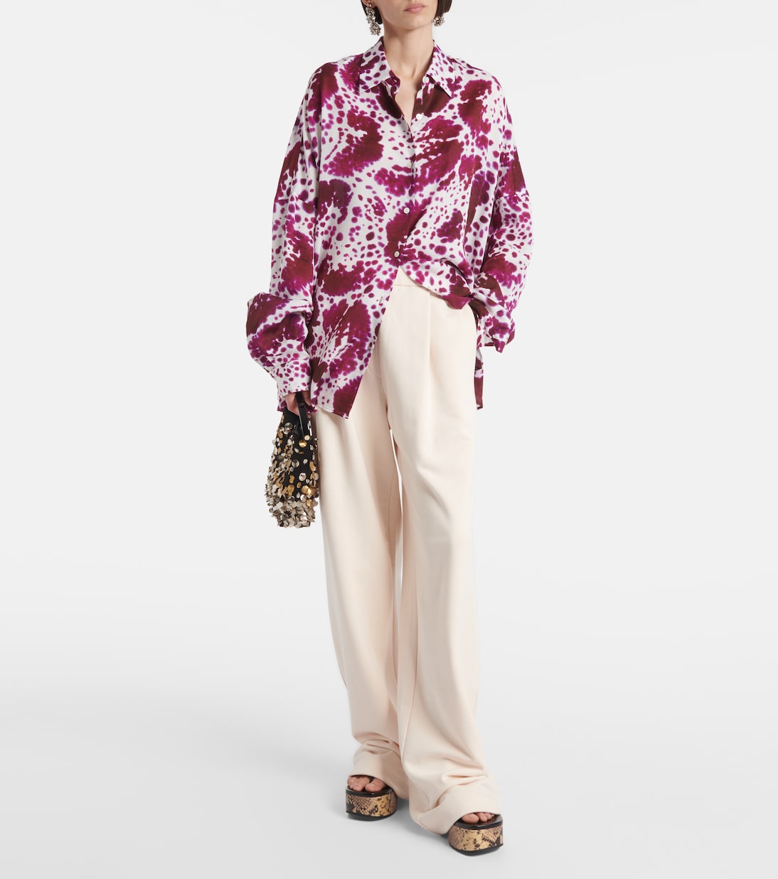 Pantaloni sportivi in jersey di cotone | Dries Van Noten