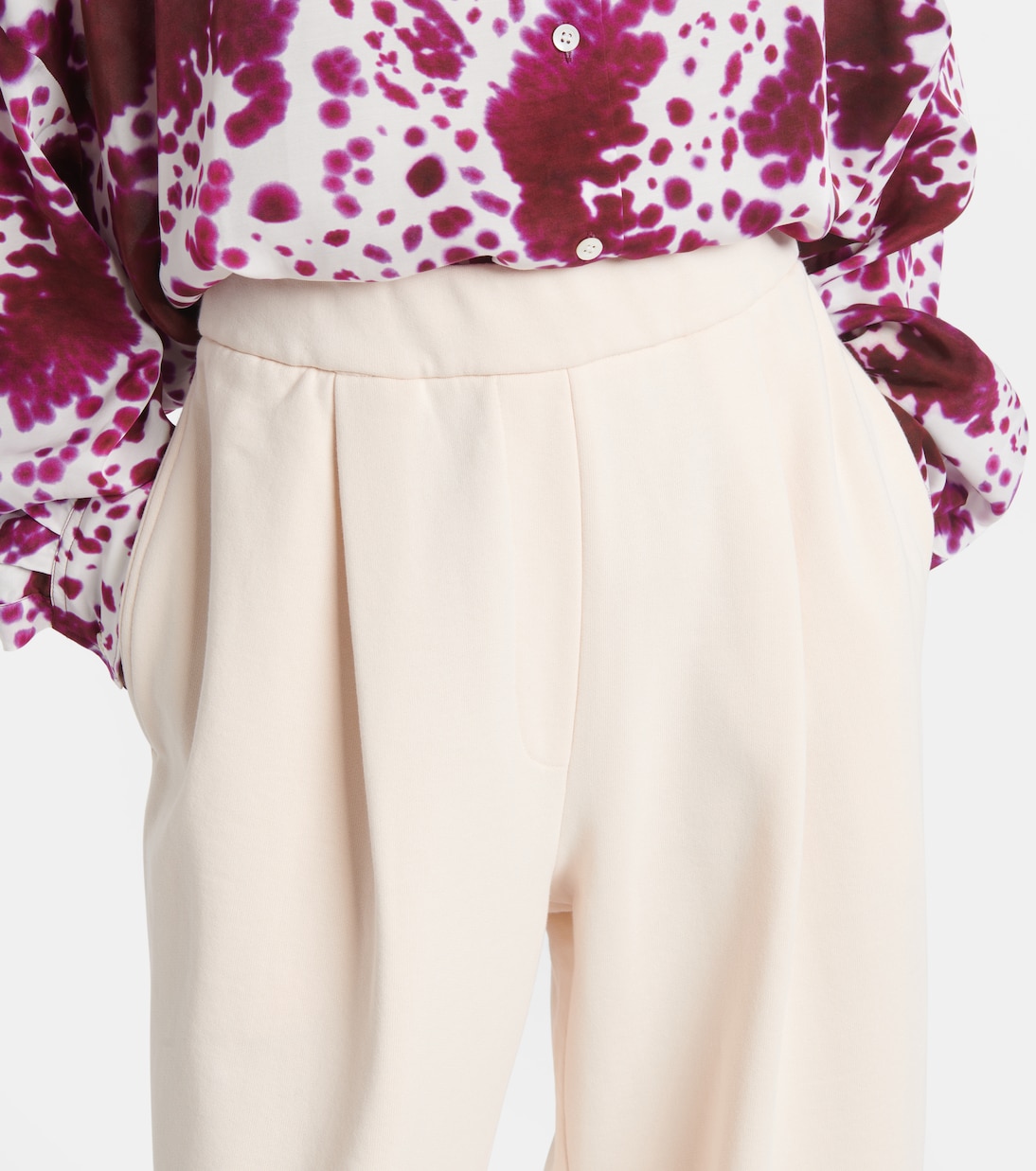 Pantaloni sportivi in jersey di cotone | Dries Van Noten