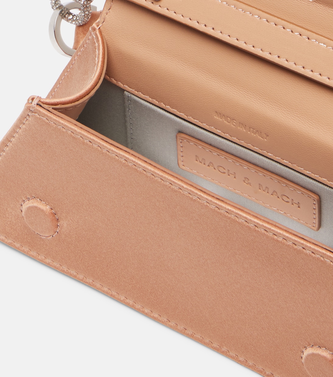 Schultertasche Samantha Small aus Satin | Mach & Mach