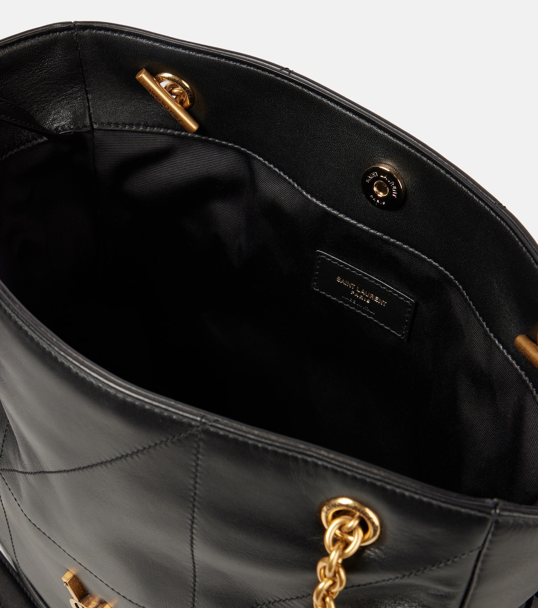 Jamie Shopping Small leather tote bag | Saint Laurent