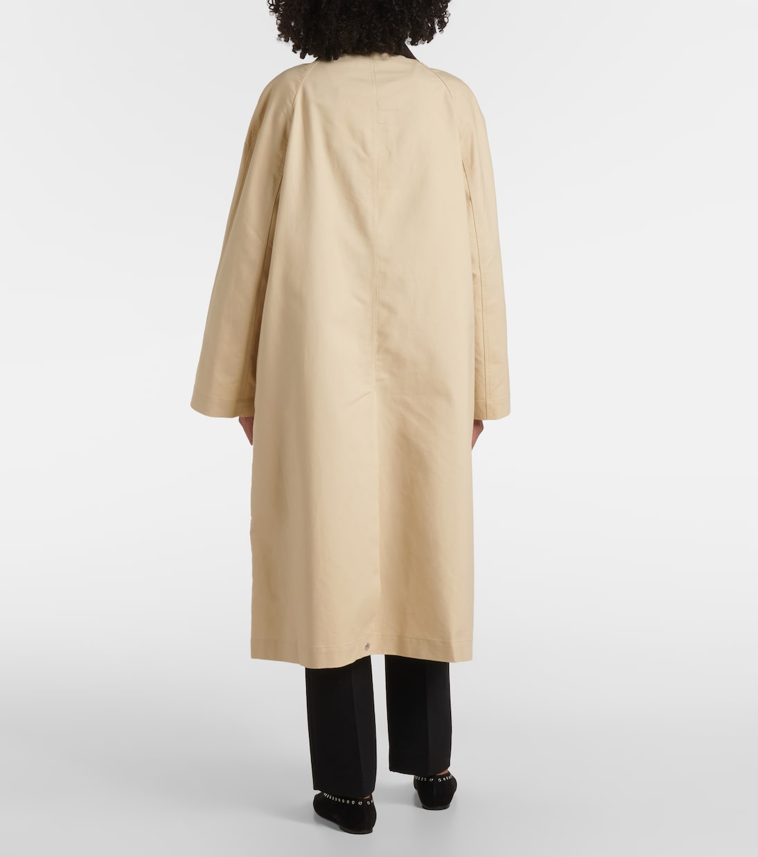 Abrigo de gabardina de algodón con pana | Toteme