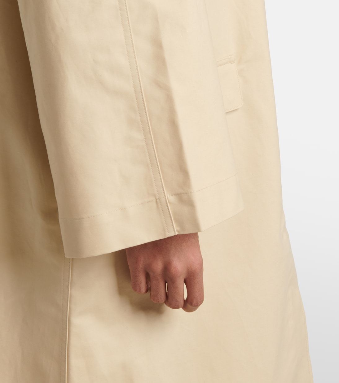 Abrigo de gabardina de algodón con pana | Toteme