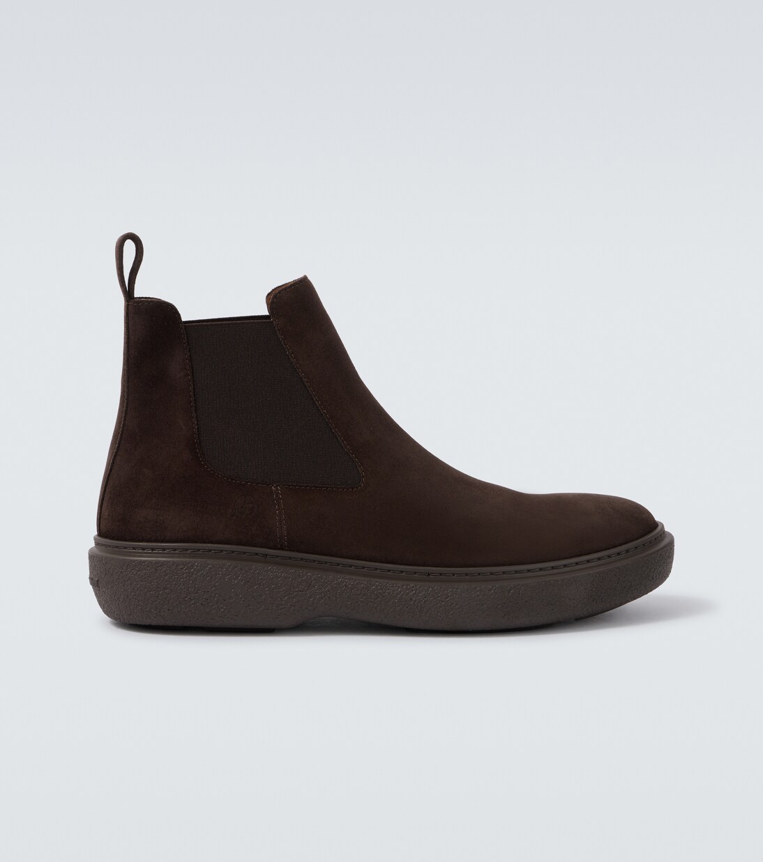 Ankle Boots aus Veloursleder  | Giorgio Armani