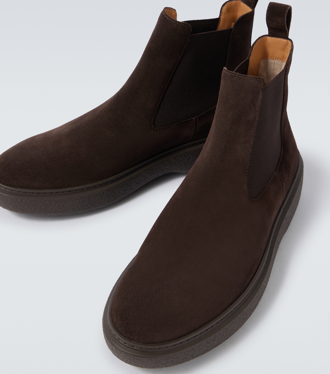 Ankle Boots aus Veloursleder  | Giorgio Armani