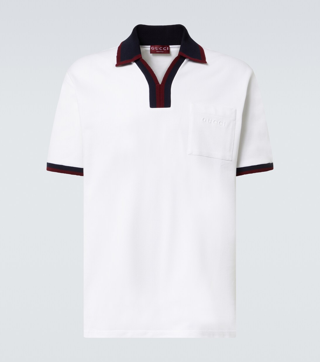 Cotton piqué polo shirt | Gucci