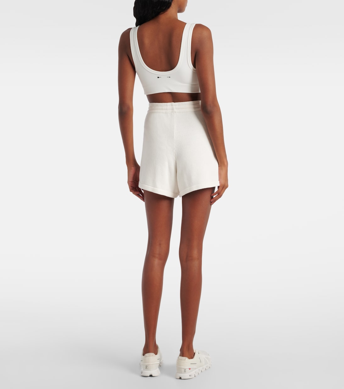 Lavalliere Rosie knitted cotton shorts | The Upside