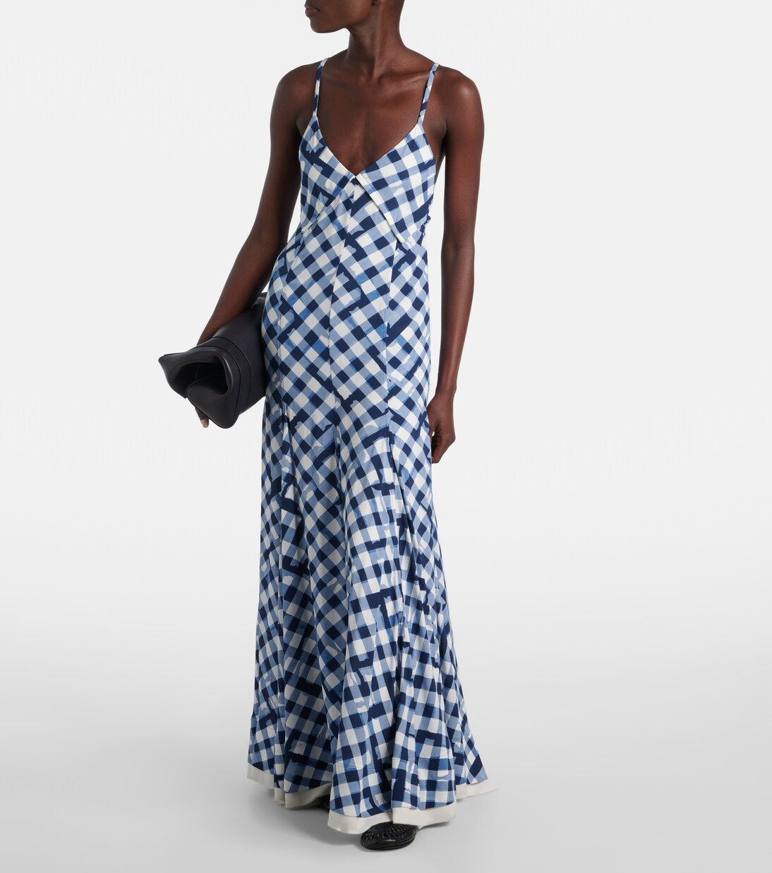 Maxikleid June aus Crêpe de Chine | Proenza Schouler