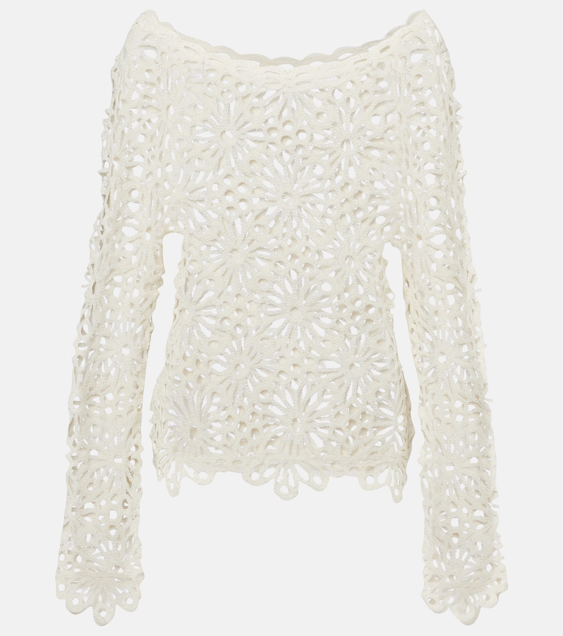 Top Raglan aus Spitze | Norma Kamali