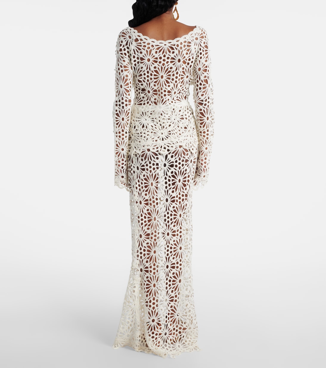 Top Raglan aus Spitze | Norma Kamali